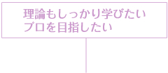 理論もしっかり学びたいプロを目指したい